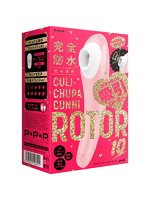 完全防水_吸引実感 CULI-CHUPA CUNNI ROTOR 10 ［クリチュパ クンニ ローター 10］ black＆pink